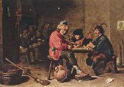 David Teniers the Younger Drei musizierende Bauern oil painting reproduction